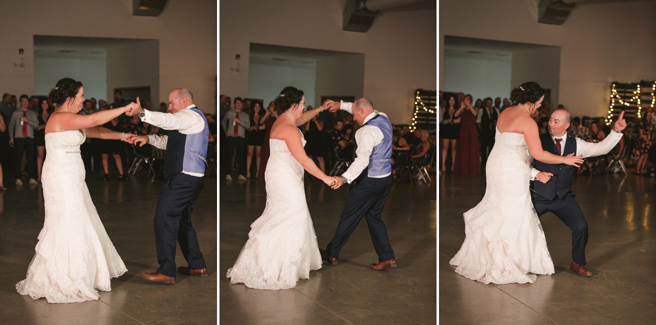First wedding dance photo