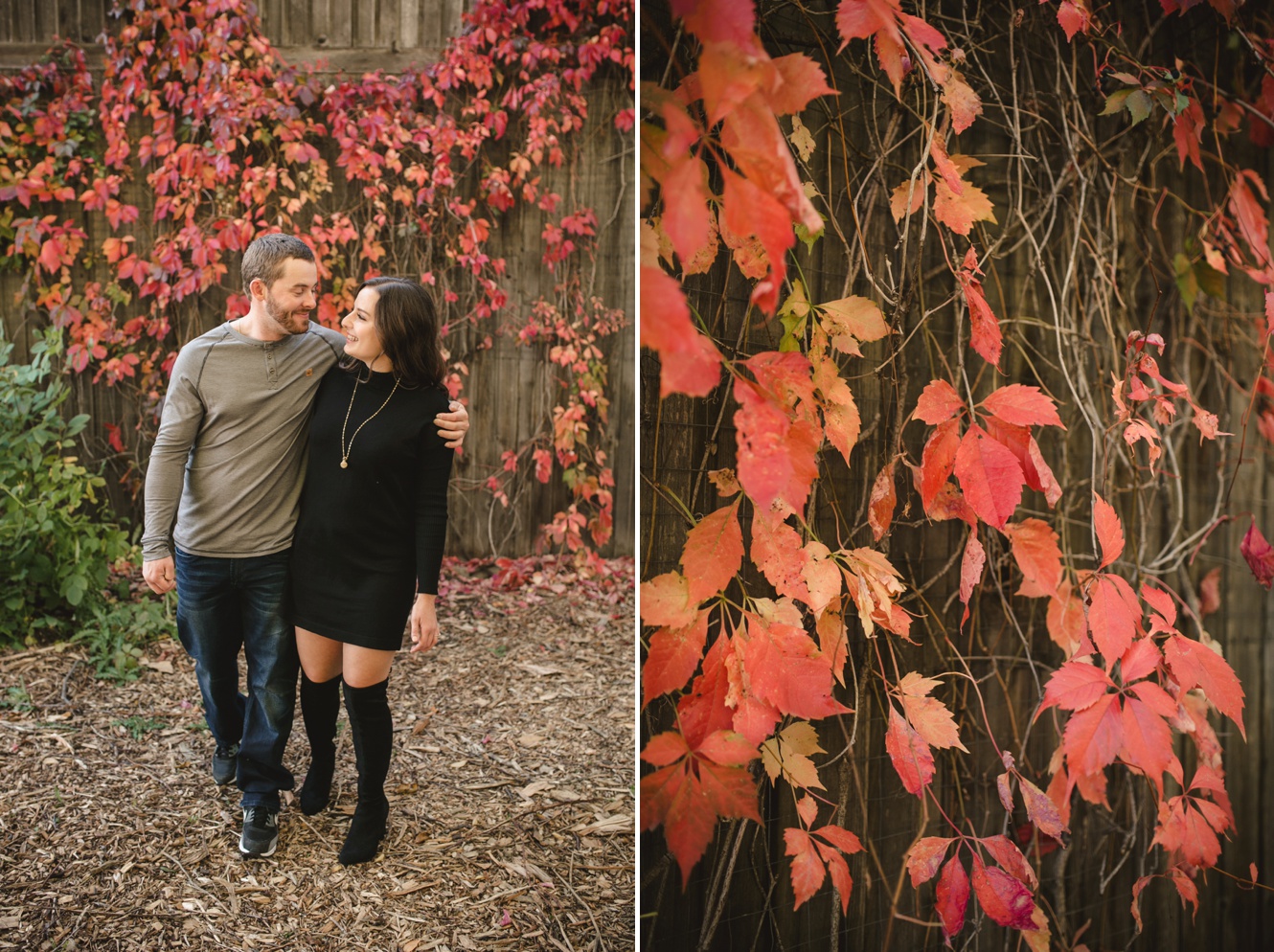 Fall Engagement Photos in Regina