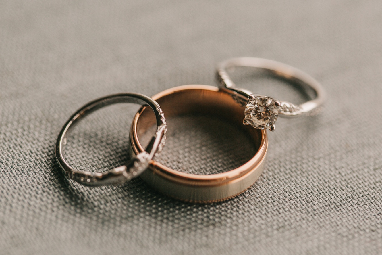 how to take ring photos on a wedding day