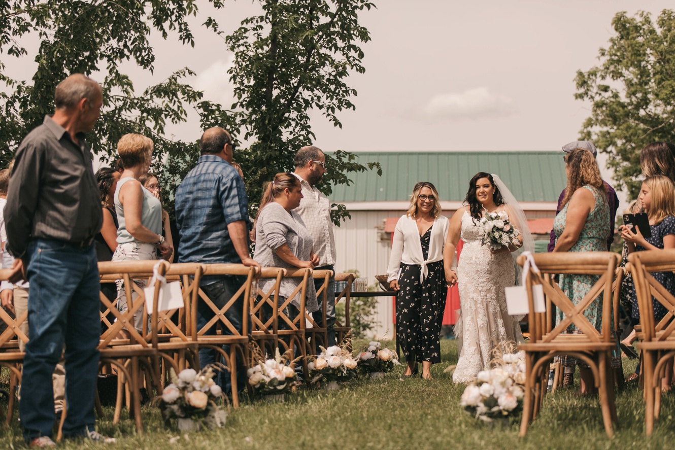 Romantic Summer Wedding on the Farm