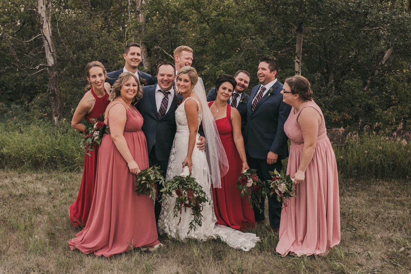 Starr Mercer is a wedding and engagement photographer based on the Saskatchewan Prairies and is available for travel. Timeless Summer Wedding at Bekevar Church.