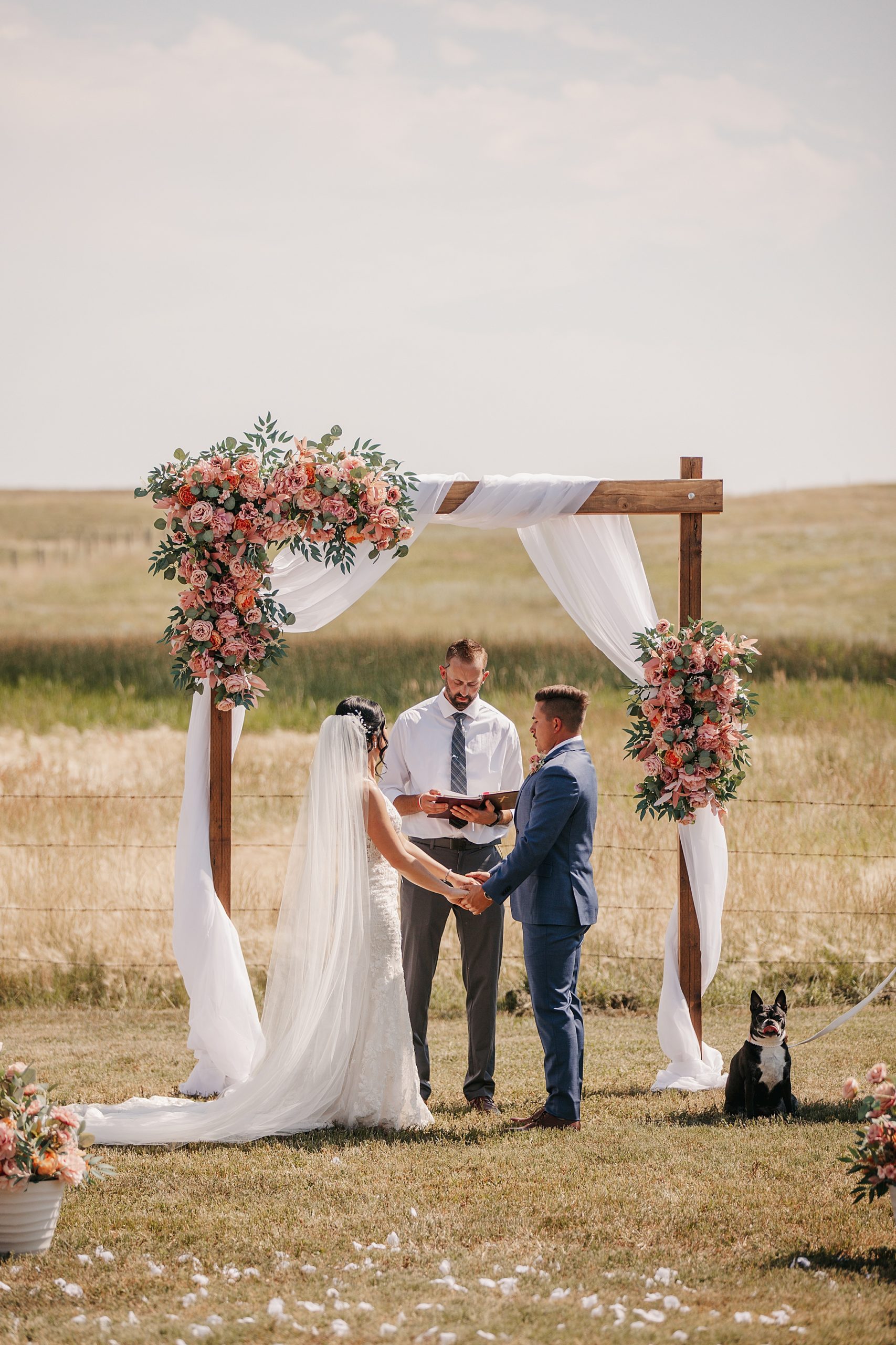 Romantic Summer Wedding in Estevan Saskatchewan photo