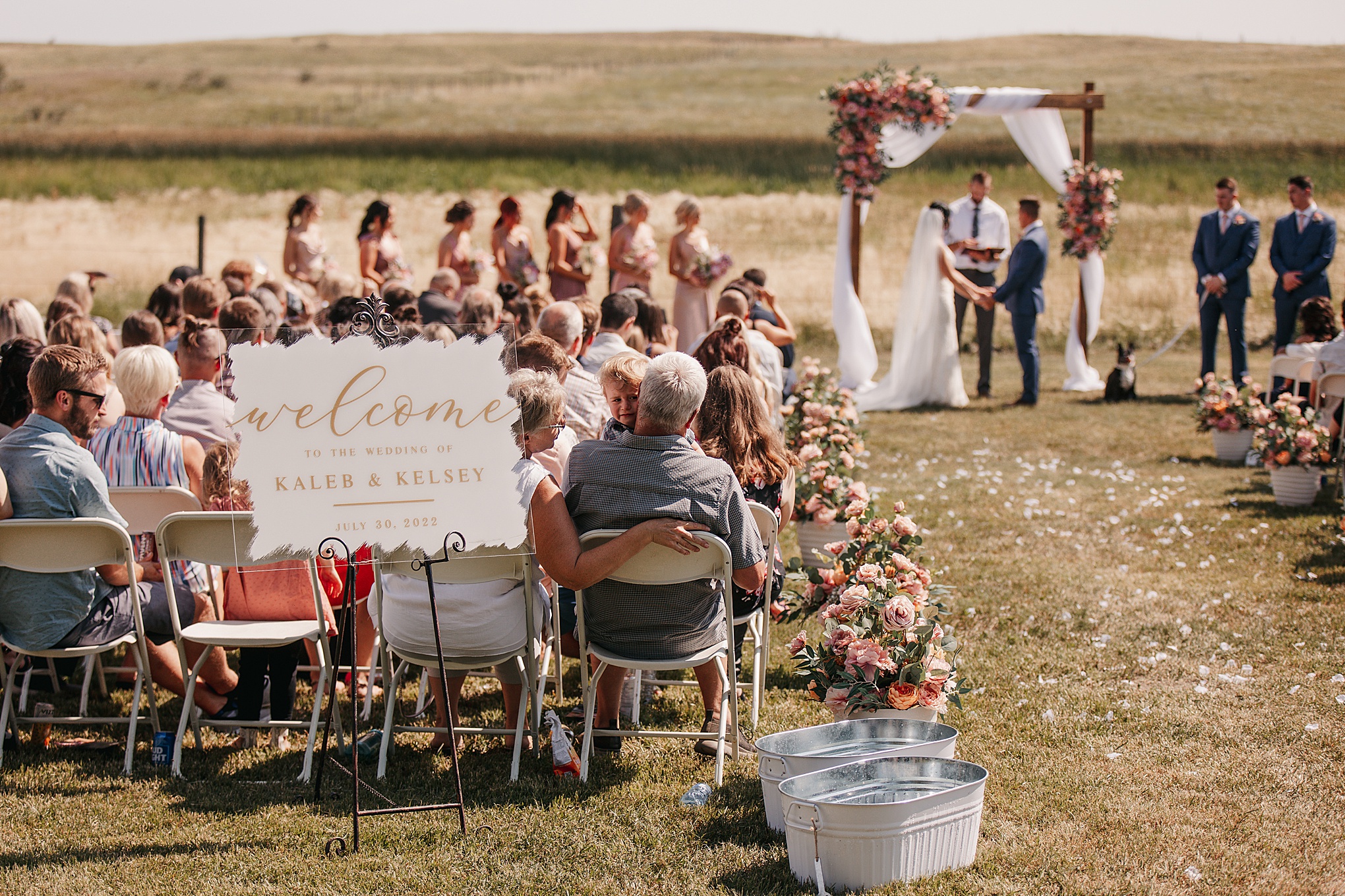 Romantic Summer Wedding in Estevan Saskatchewan