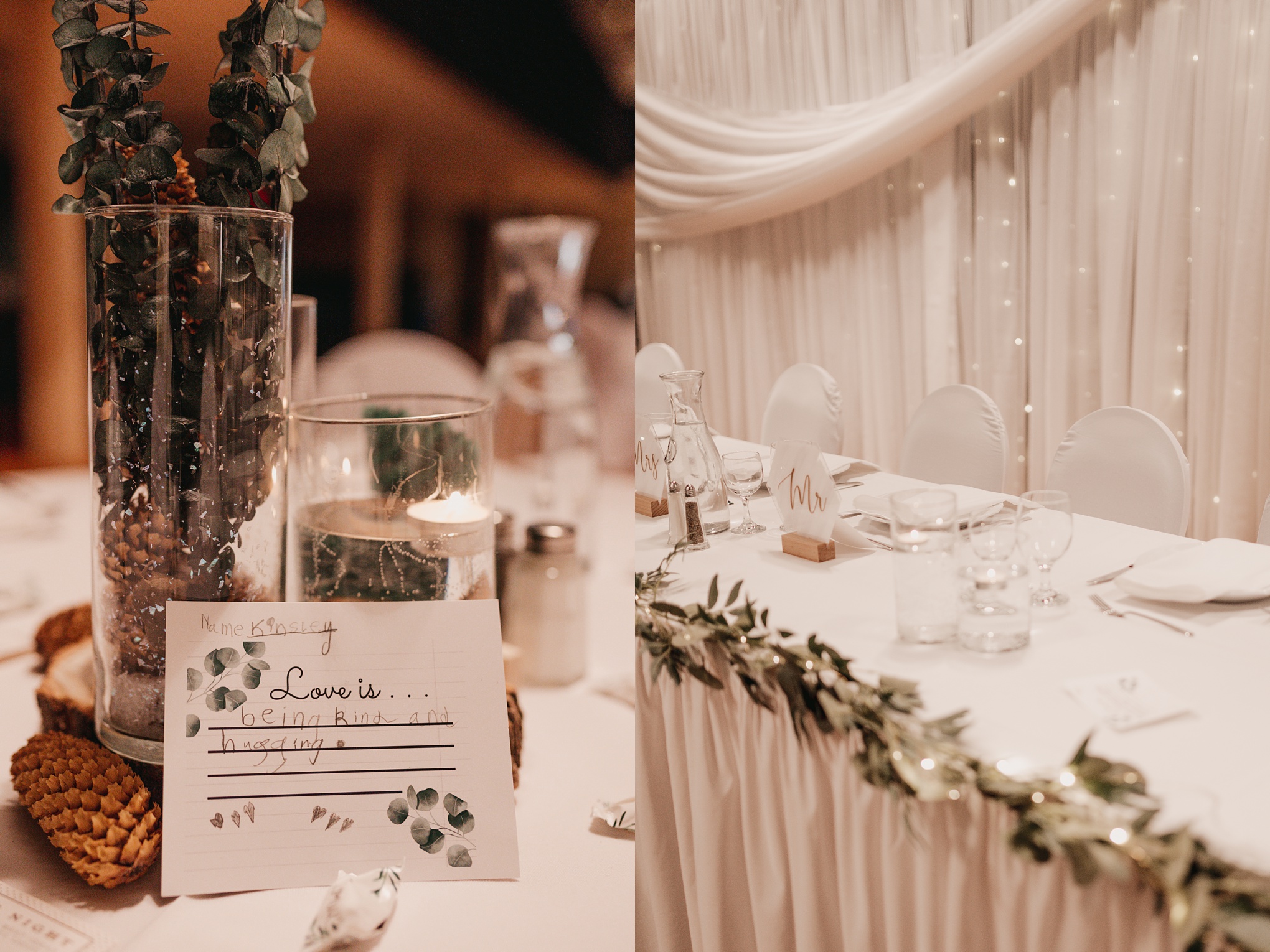 Elegant Winter Saskatchewan Wedding at Turvey Centre
