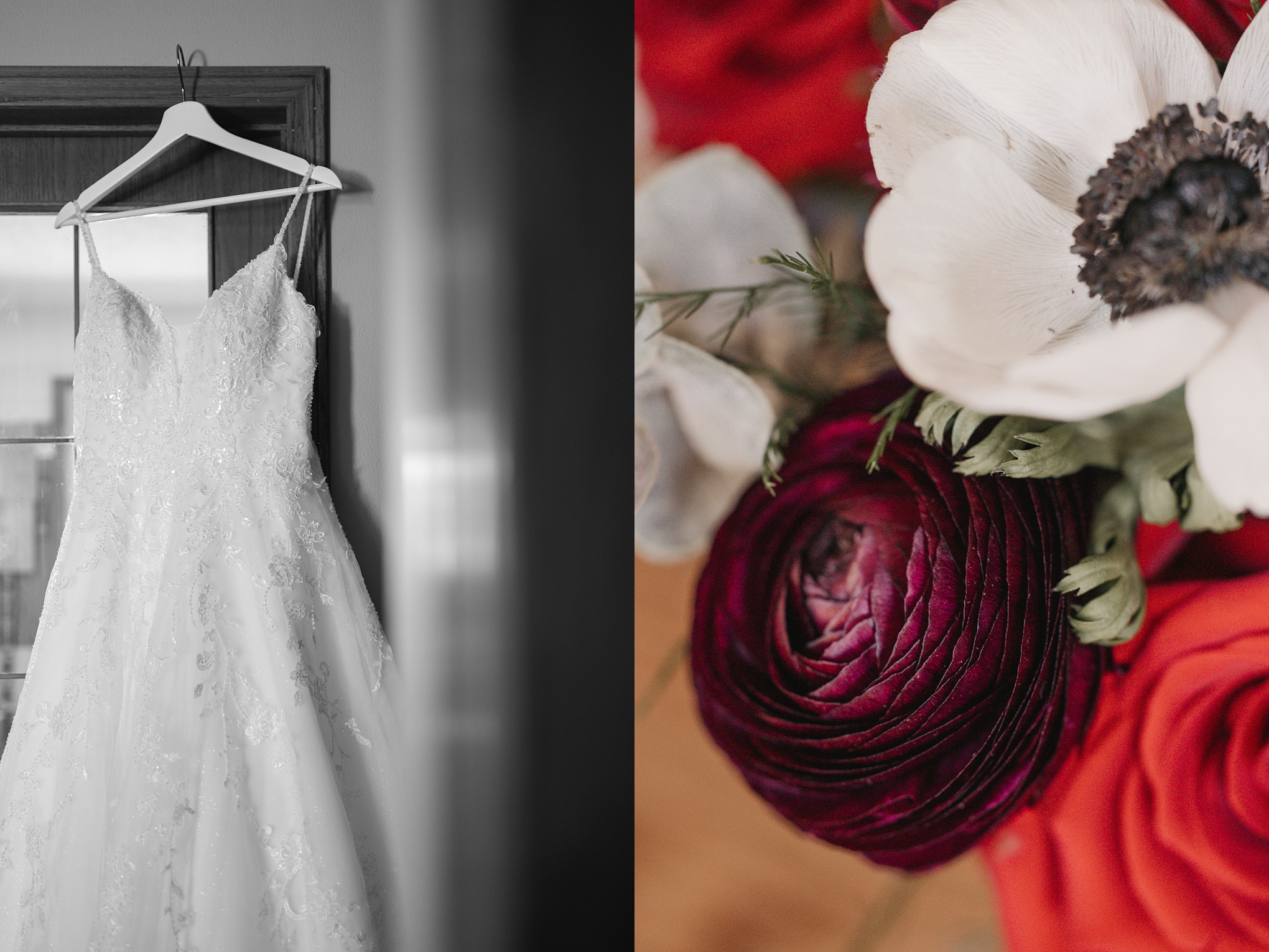 Red and black wedding ideas