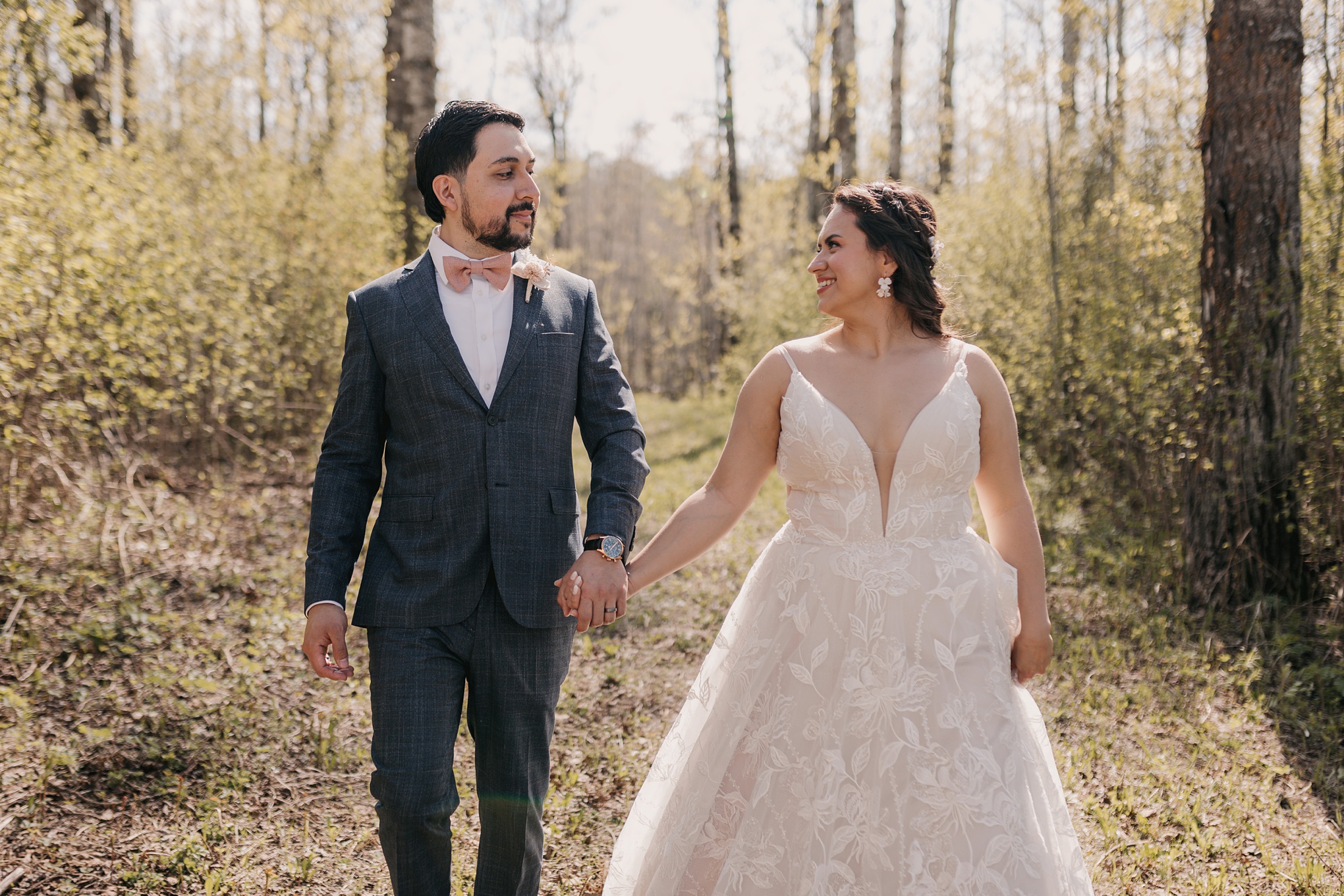 Intimate Kenosee Lake Wedding