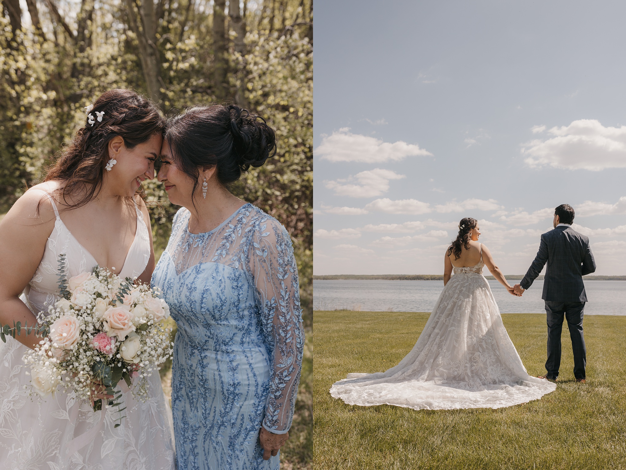 Intimate Kenosee Lake Wedding 