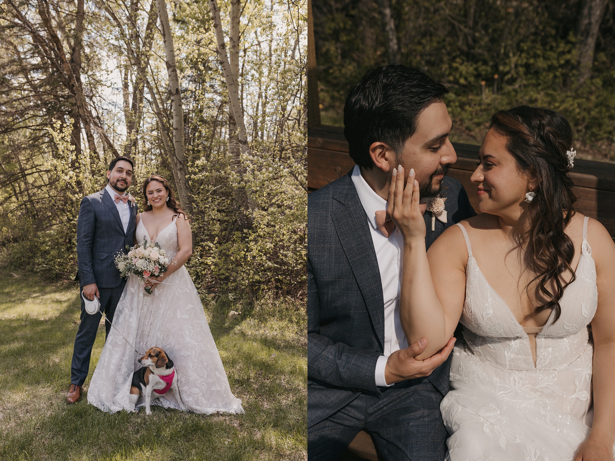 Intimate Kenosee Lake Wedding 
