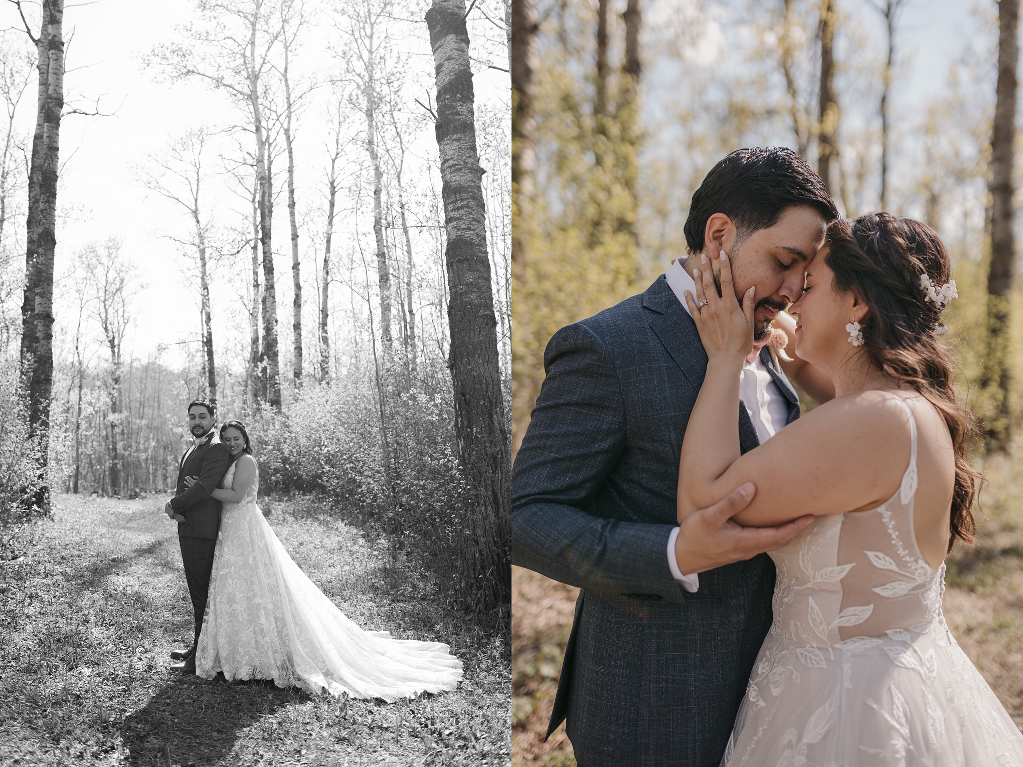 Intimate Kenosee Lake Wedding 