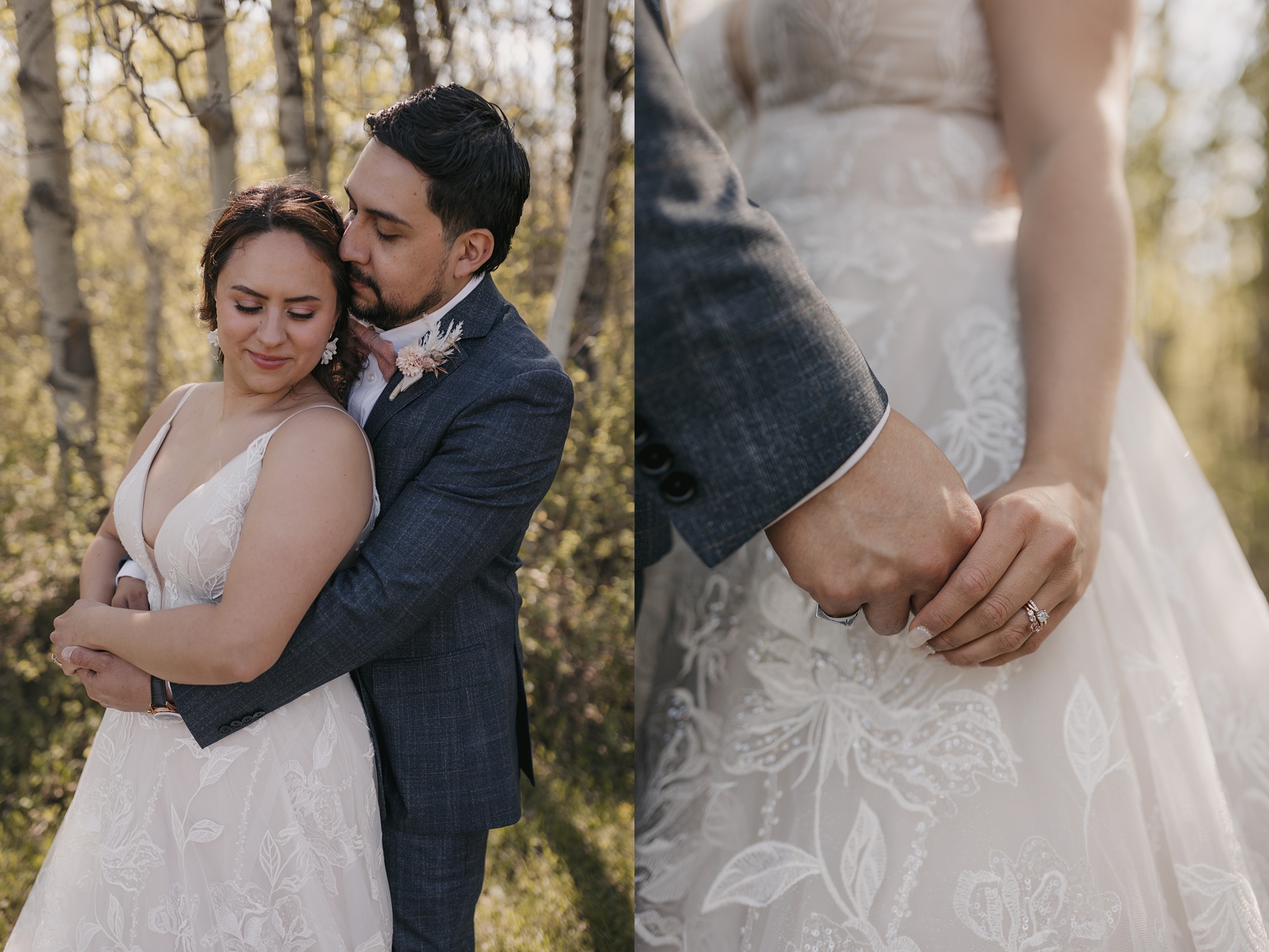 Intimate Kenosee Lake Wedding 