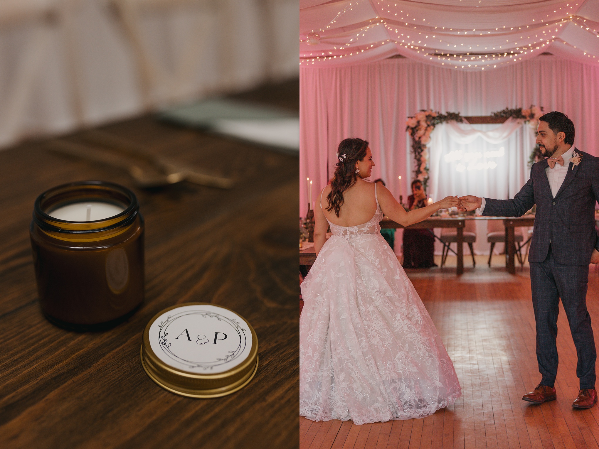 Wedding at kenosee lake recreation hall