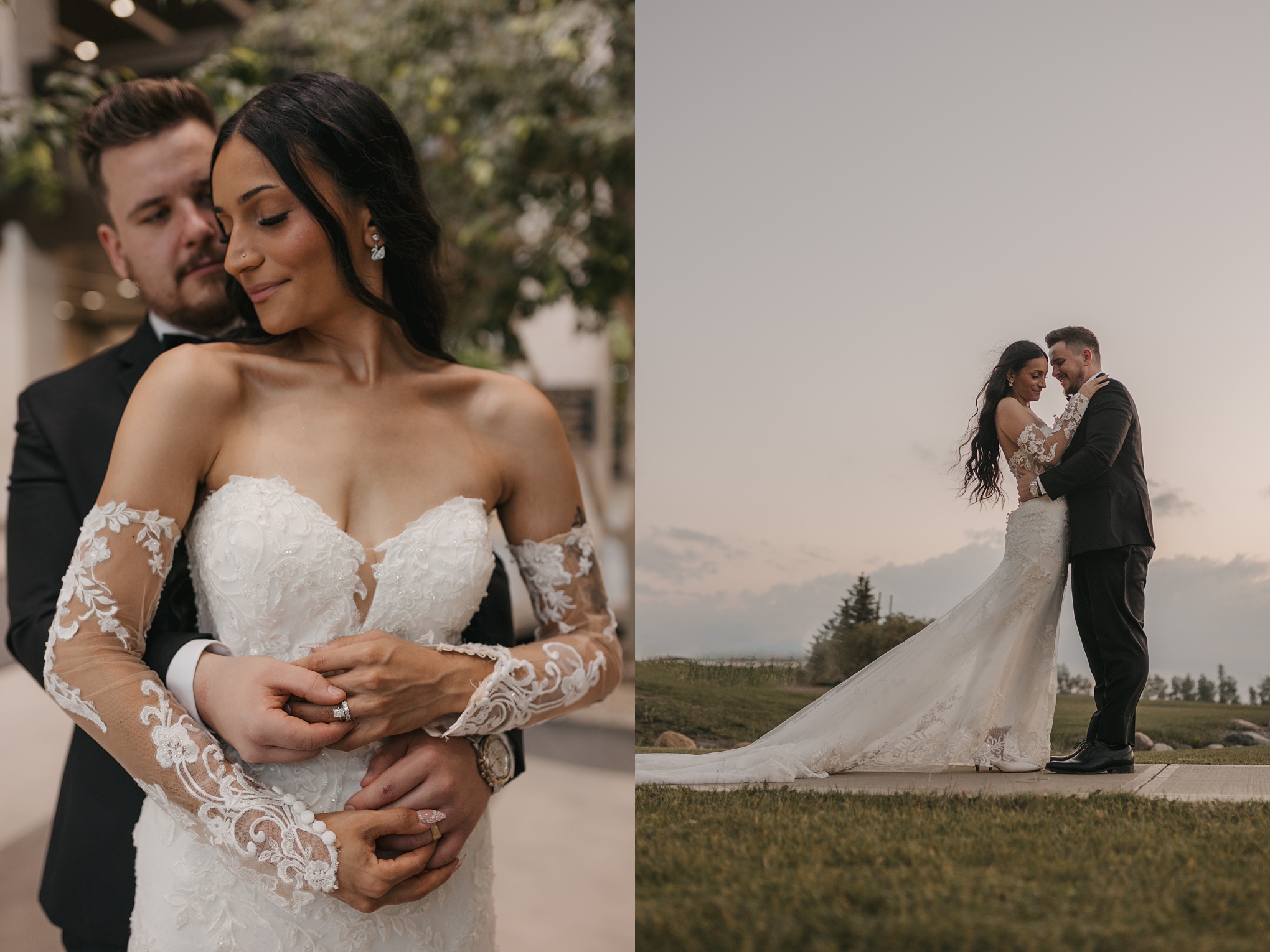 Romantic Regina Wedding photos