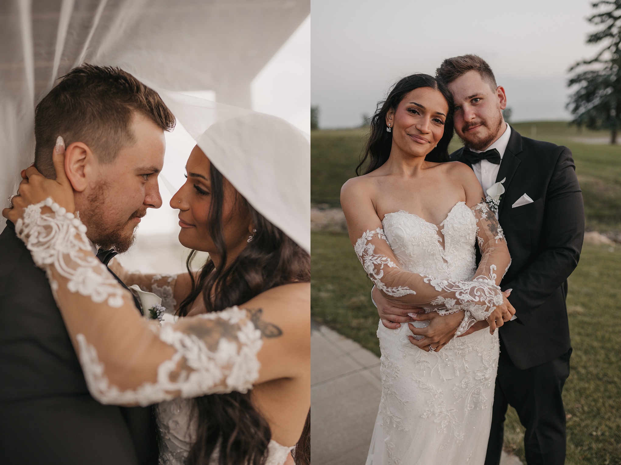 Romantic Holy Rosary Cathedral Wedding in Regina 