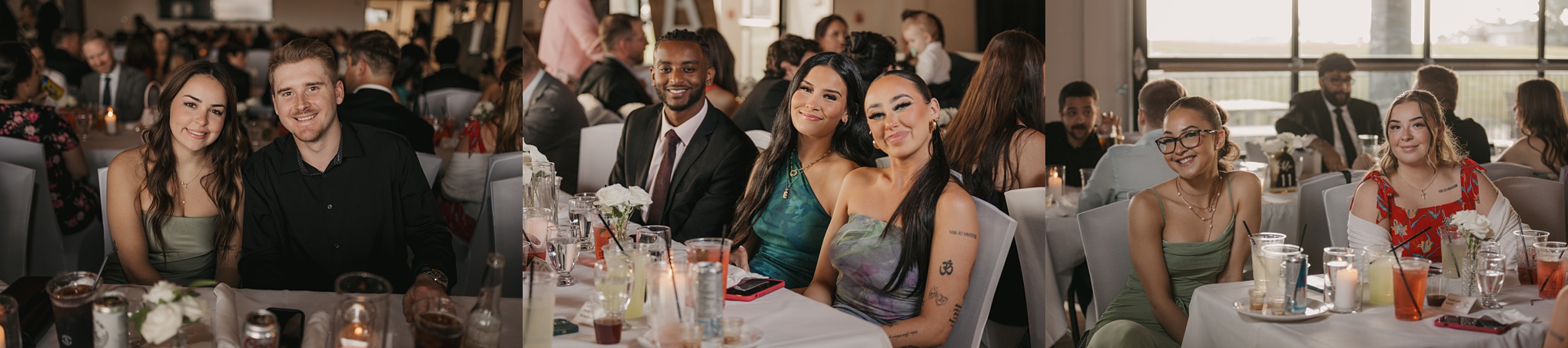 Romantic regina wedding guest photos
