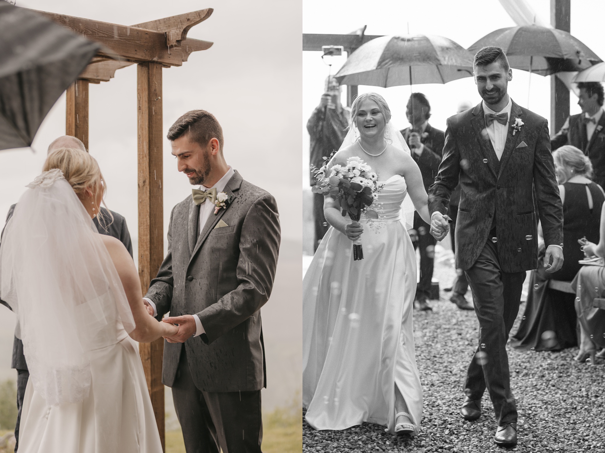 What to do if it rains on your wedding day?