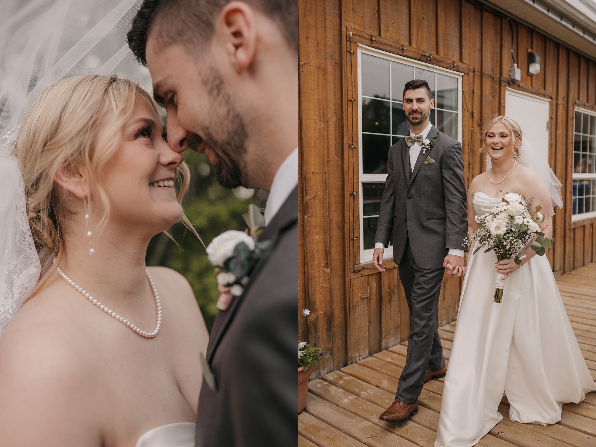 Dreamy destination wedding at Asessippi Ski Resort