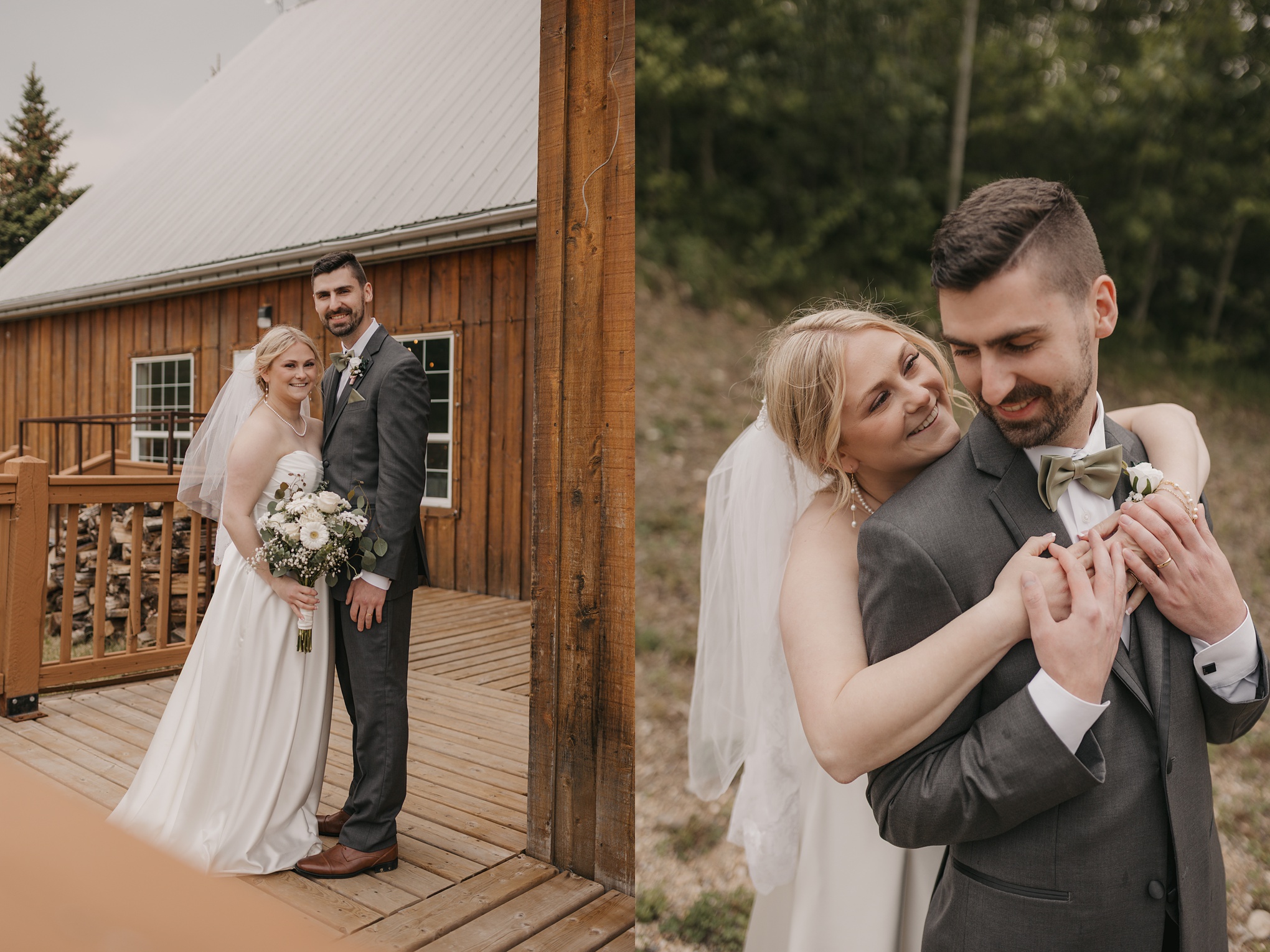 Dreamy destination wedding at Asessippi Ski Resort