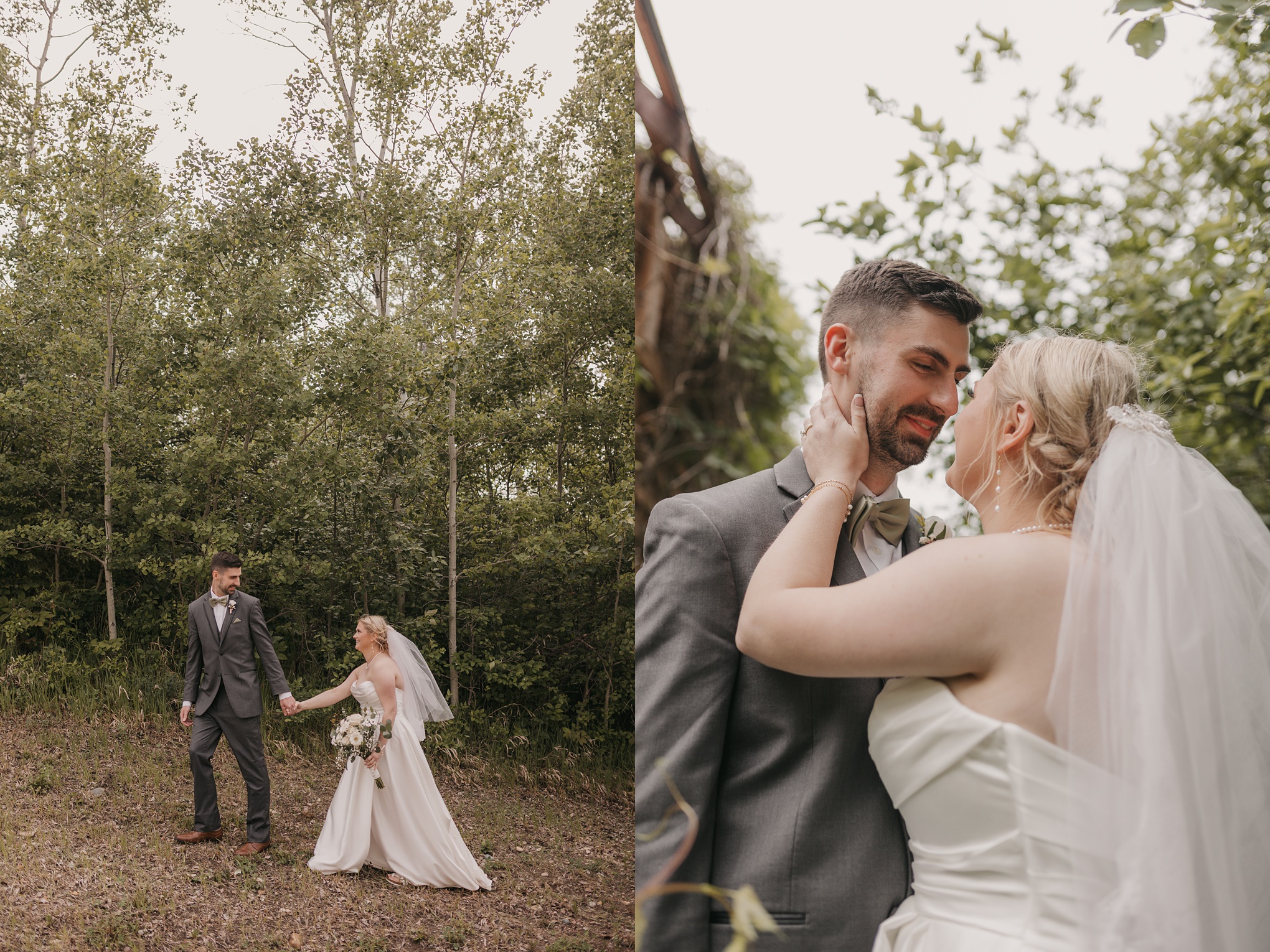 Dreamy destination wedding at Asessippi Ski Resort