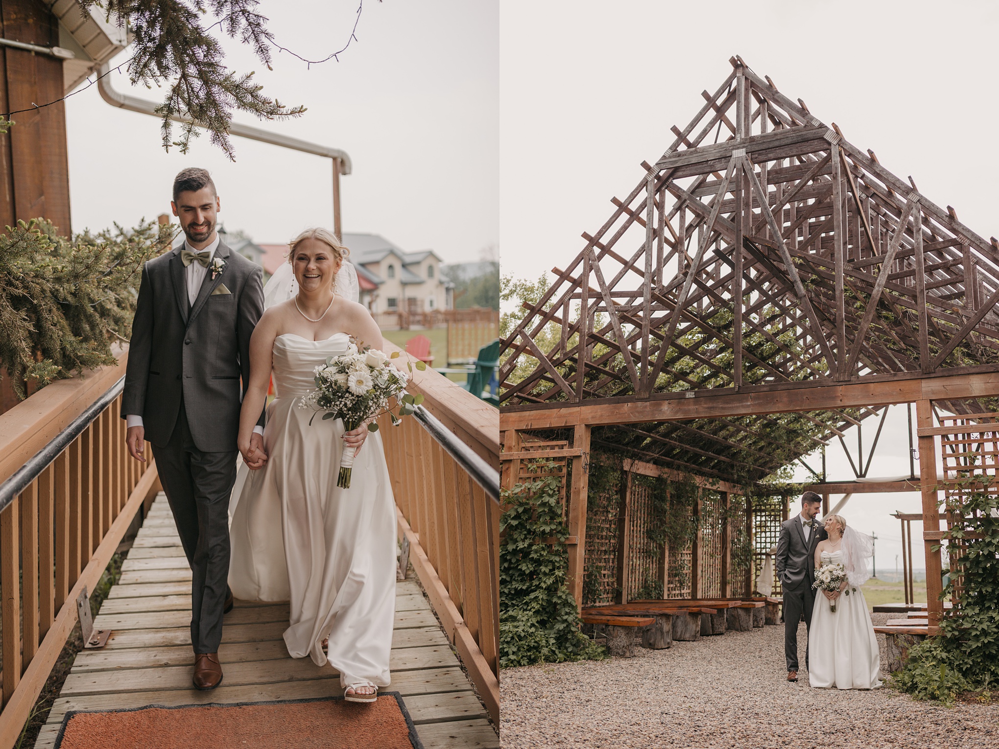 Dreamy destination wedding at Asessippi Ski Resort