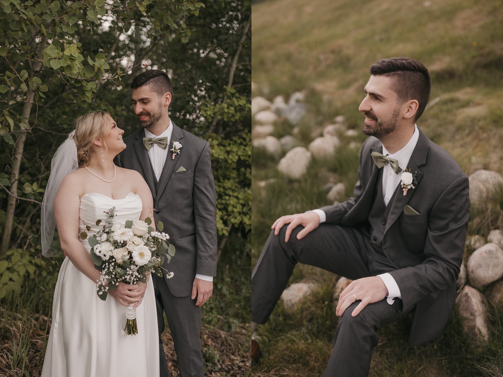 Dreamy destination wedding at Asessippi Ski Resort
