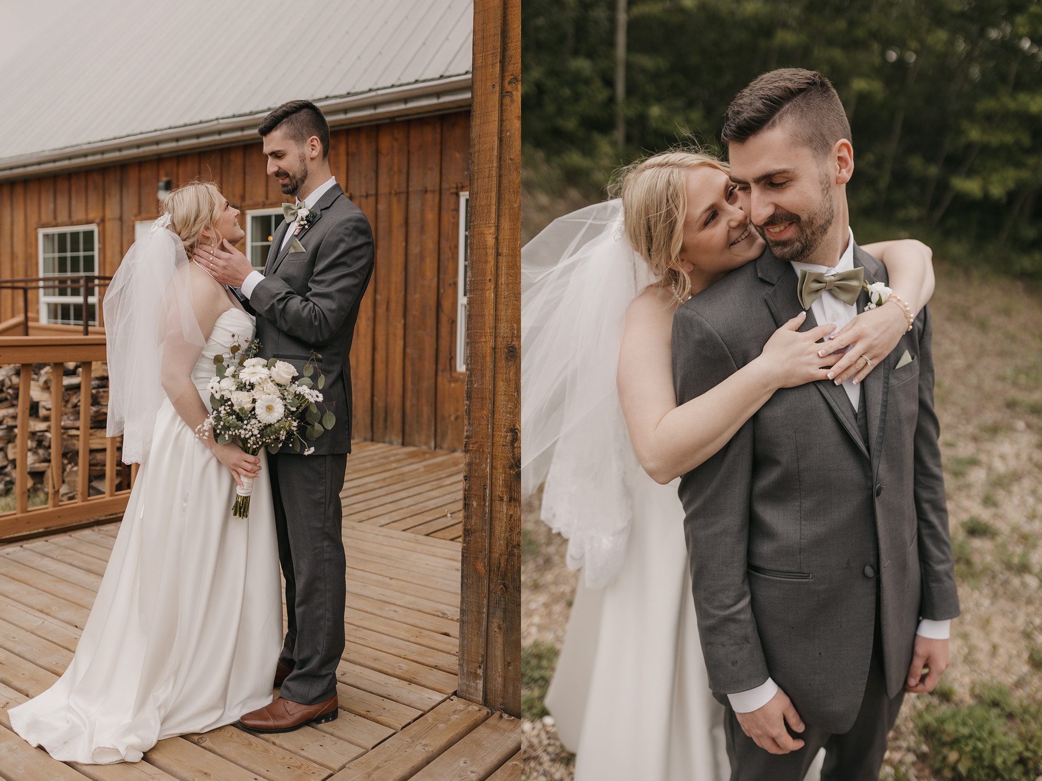 Dreamy destination wedding at Asessippi Ski Resort