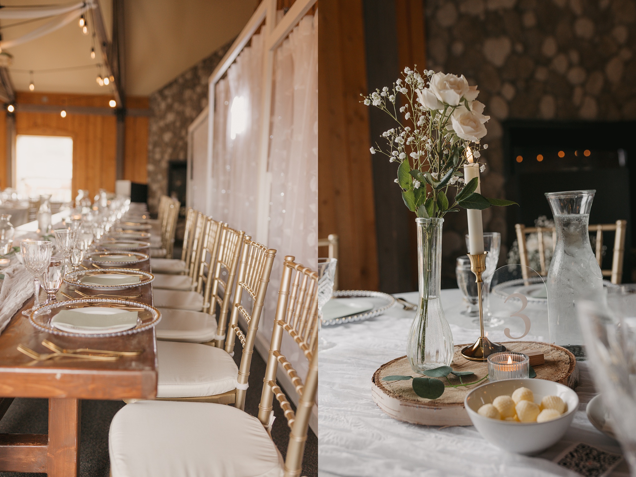 Sugar shack asessippi wedding reception photo