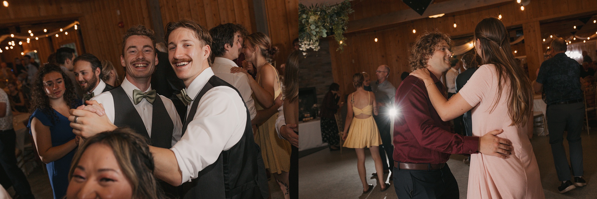 Wedding dance at asessippi ski resort sugar shack