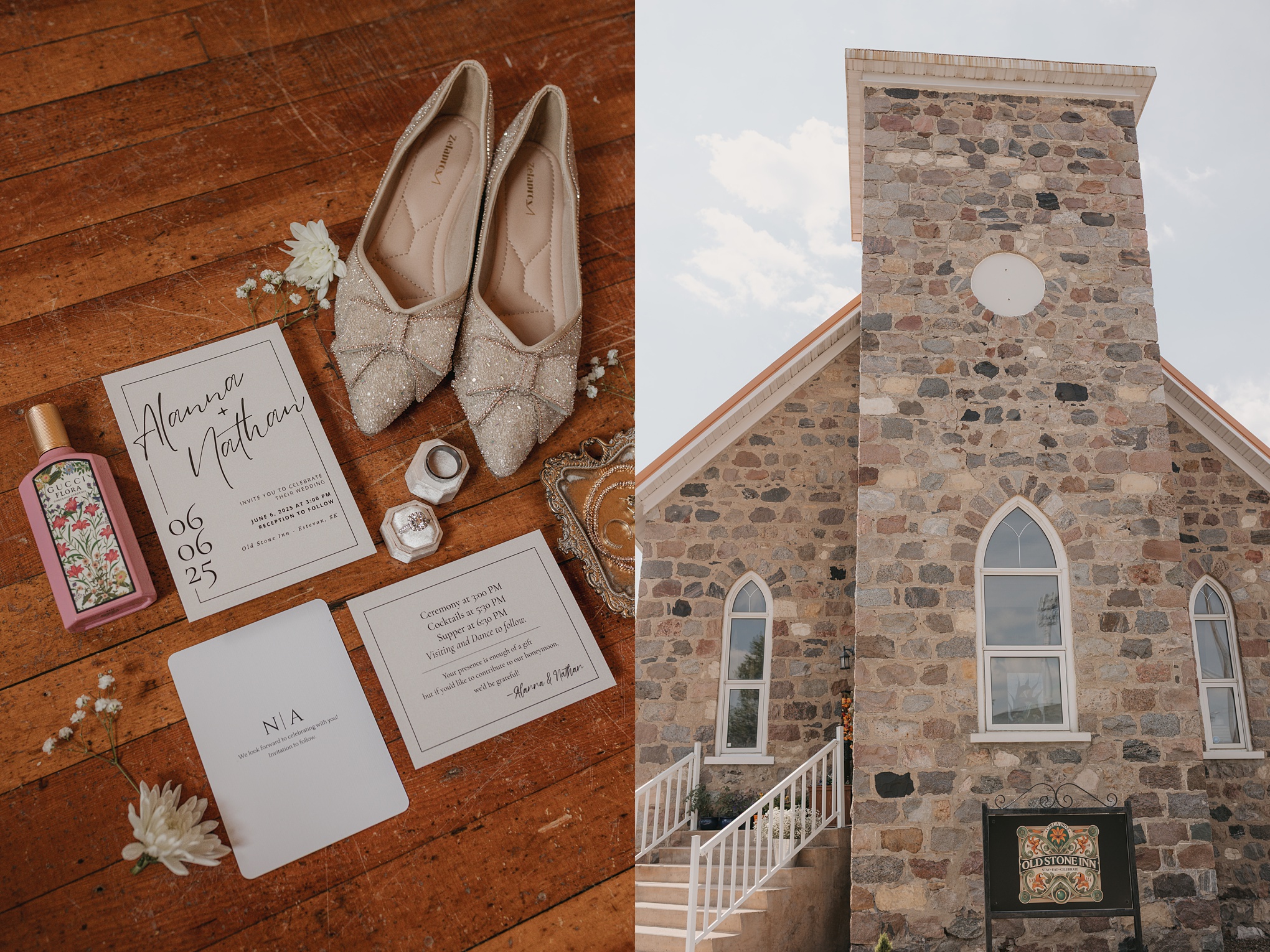 Intentional & Intimate Friday Wedding at the Old Stone Inn of Estevan