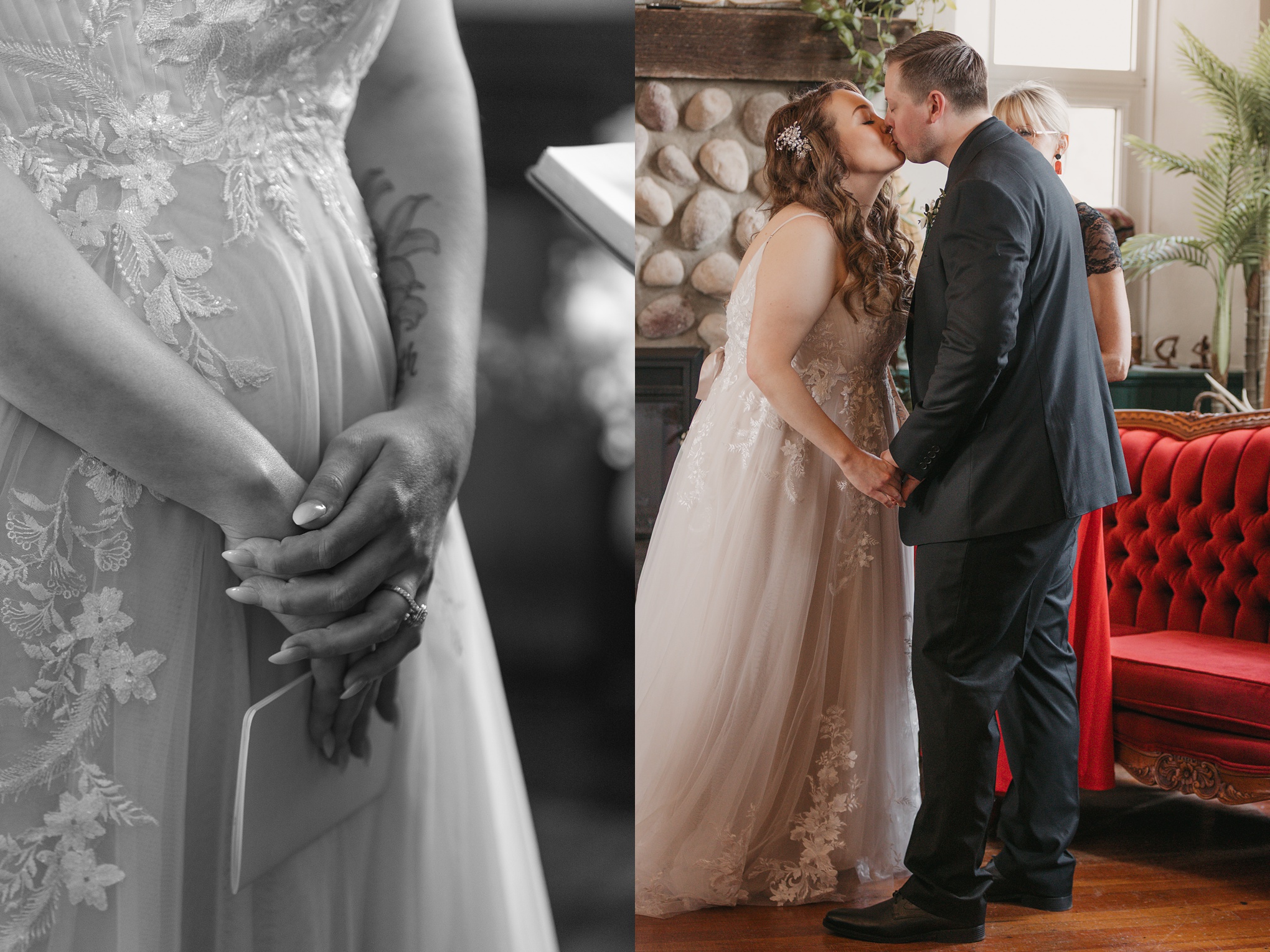 Intentional & Intimate Friday Wedding at the Old Stone Inn