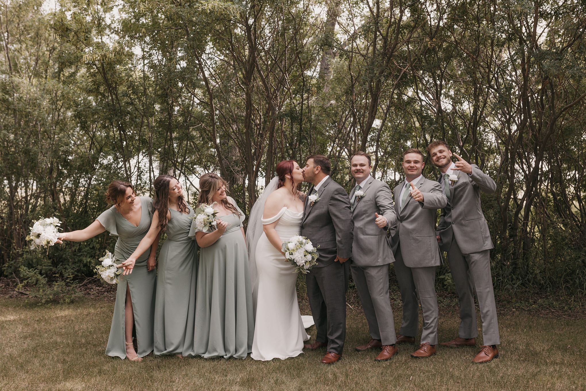 Kenosee lake wedding photographer