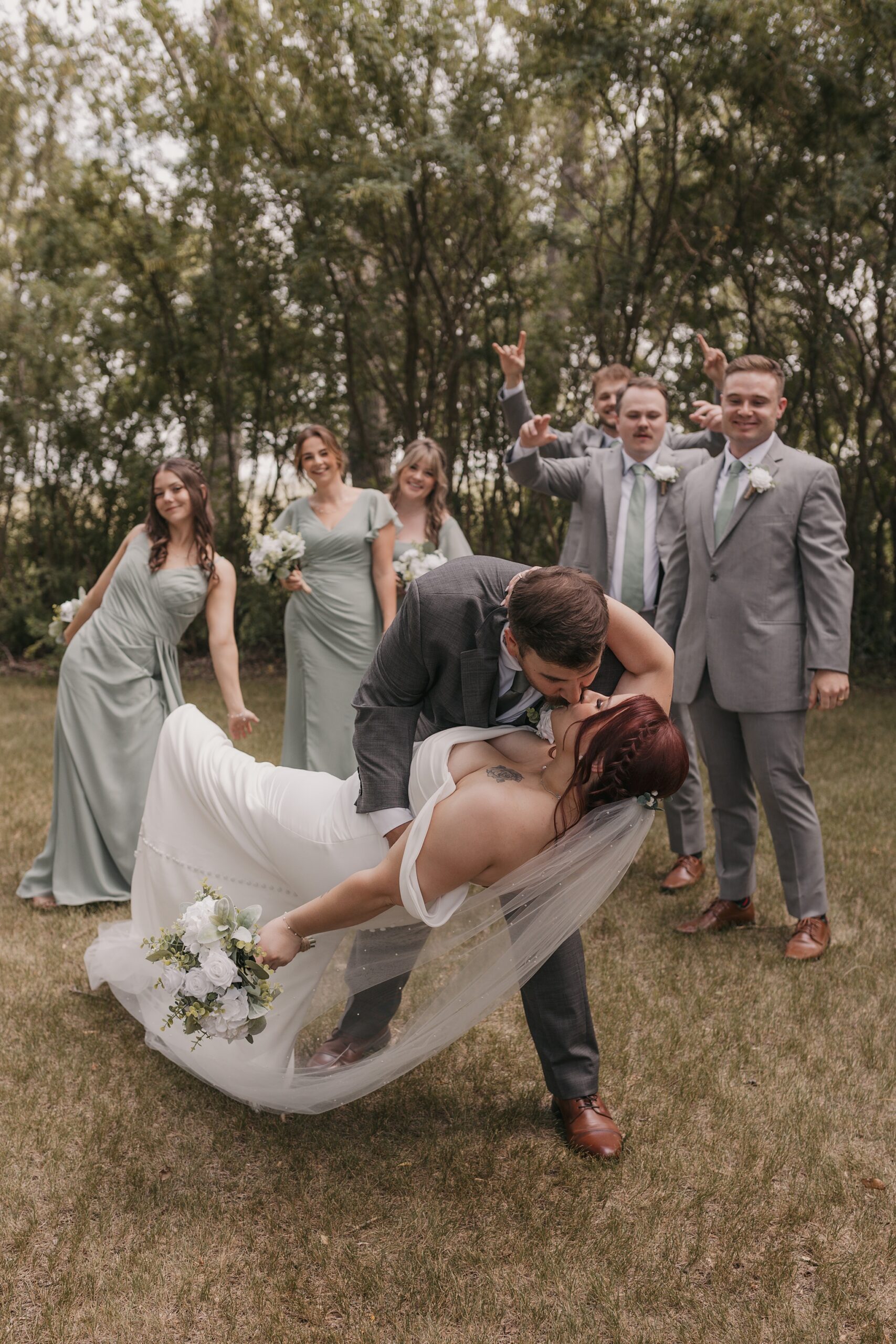 Kenosee lake wedding photographer