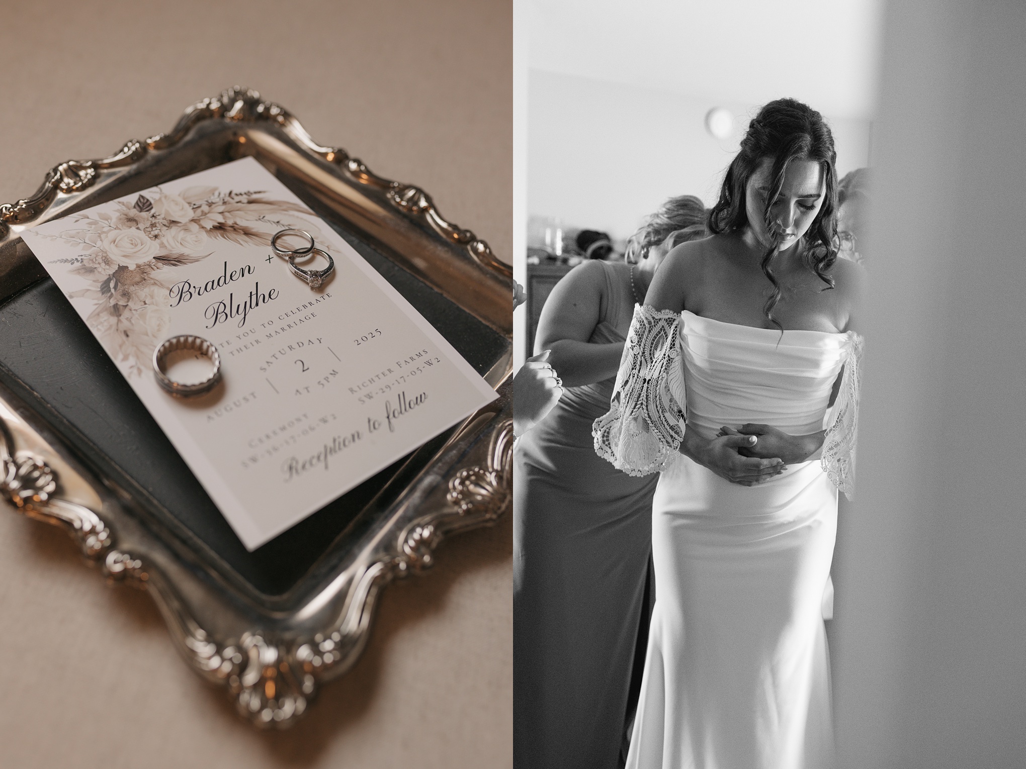 Summer Farm Wedding Celebration on the Prairies 