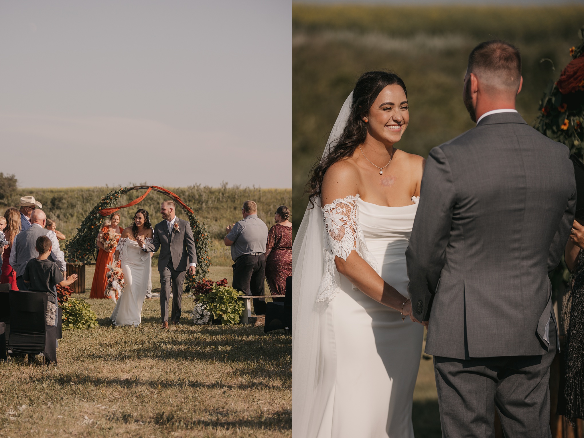 Prairie Wedding Celebration Near Broadview 