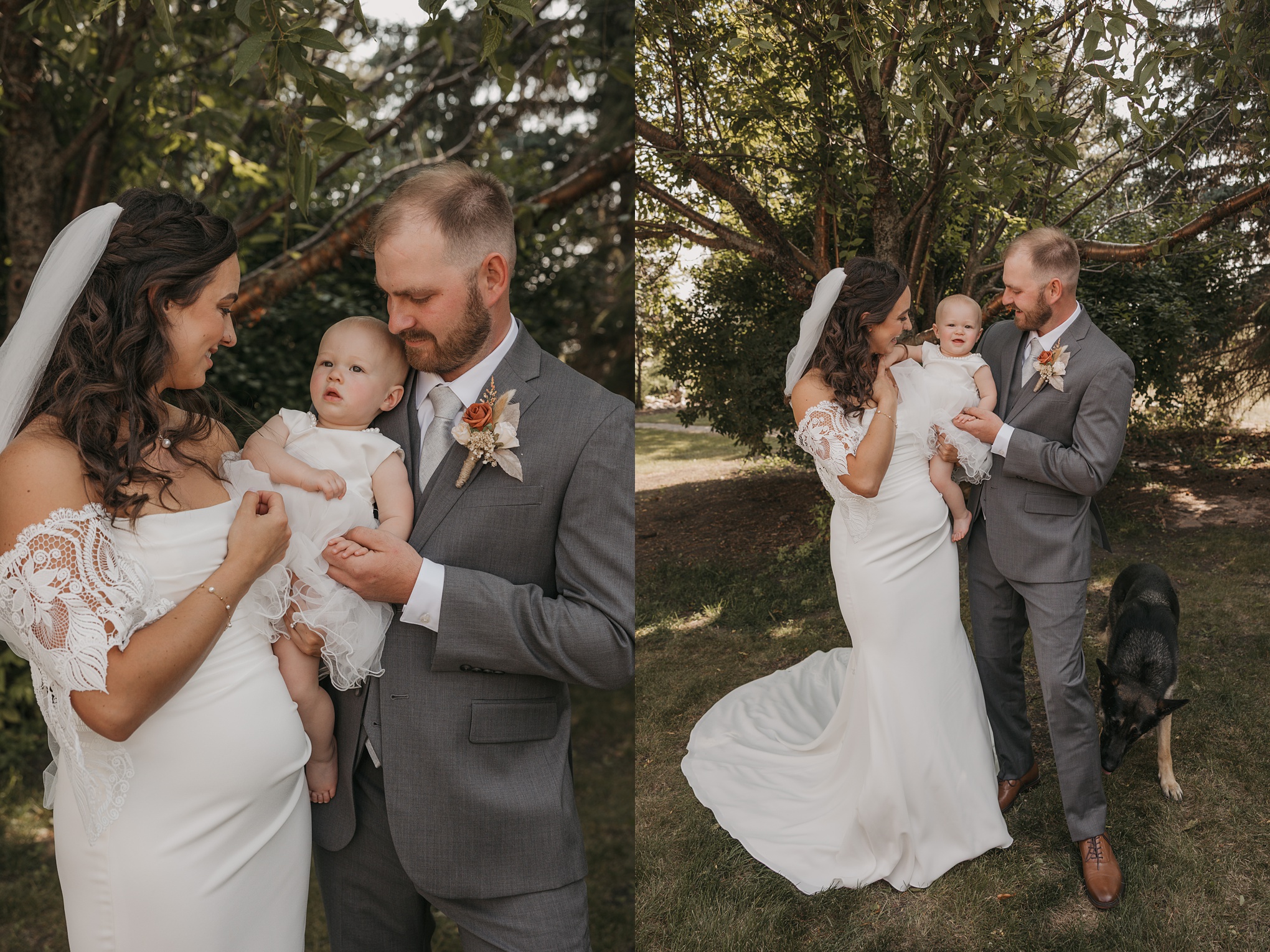 brady + brit kenosee lake wedding