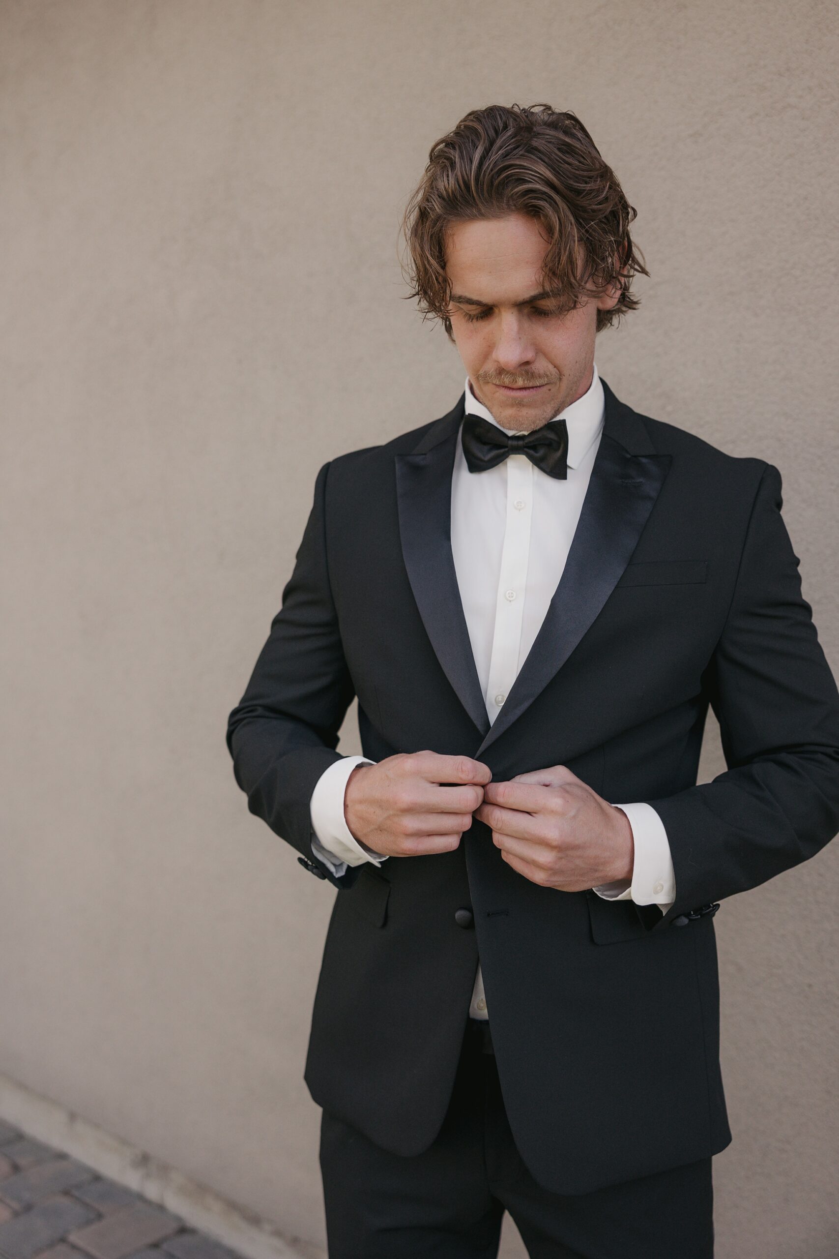Black tie wedding in saskatooon with owner of Sweet Nutrition, Austin Calladine