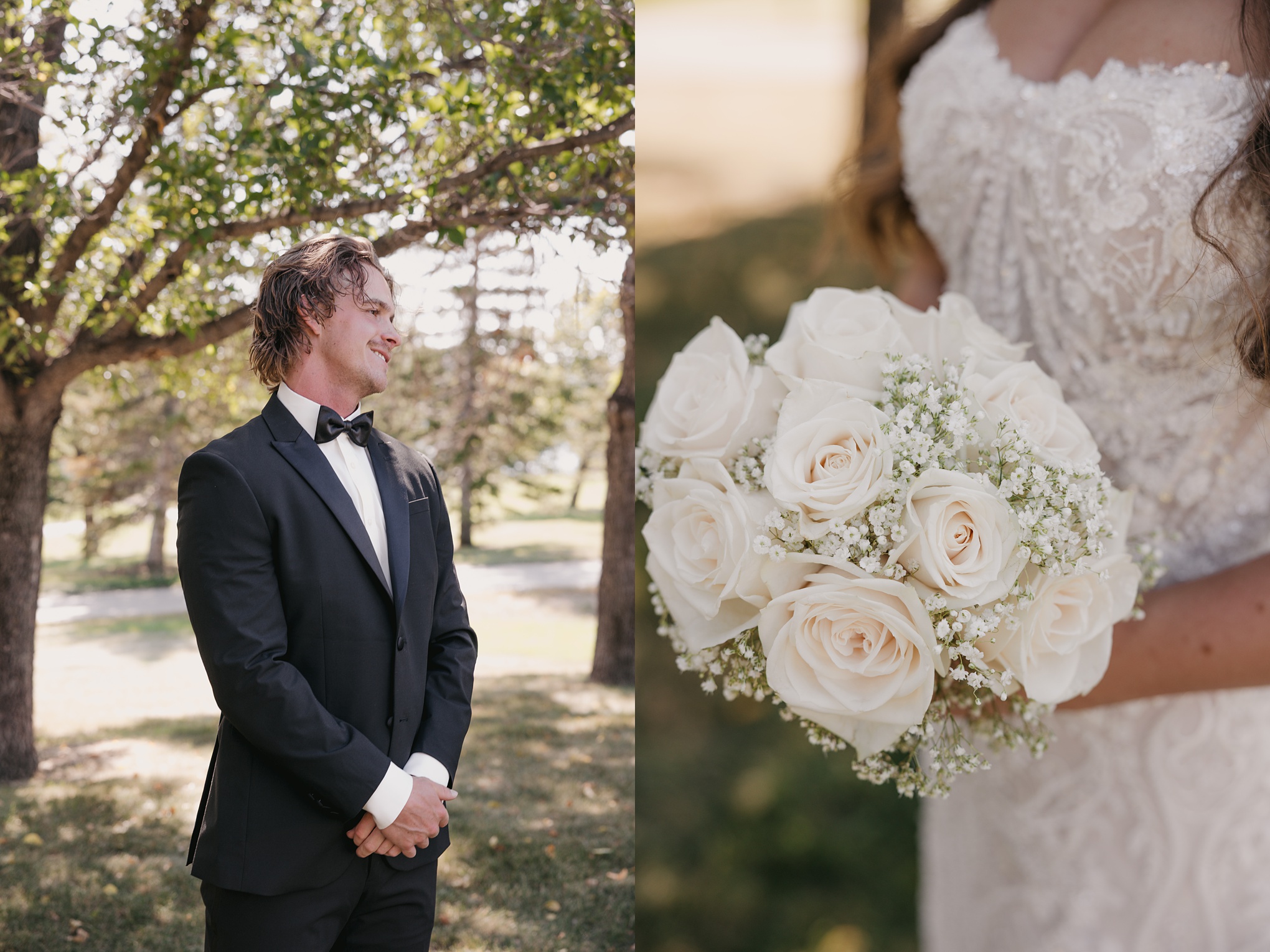 Romantic Black & White Wedding at Moon Lake Golf & Country Club 