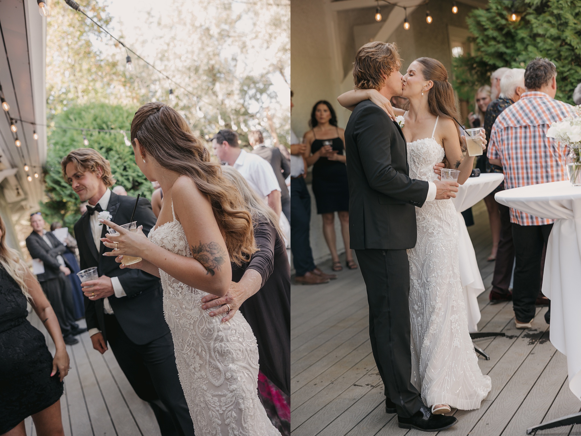 Romantic Black & White Wedding at Moon Lake Golf & Country Club