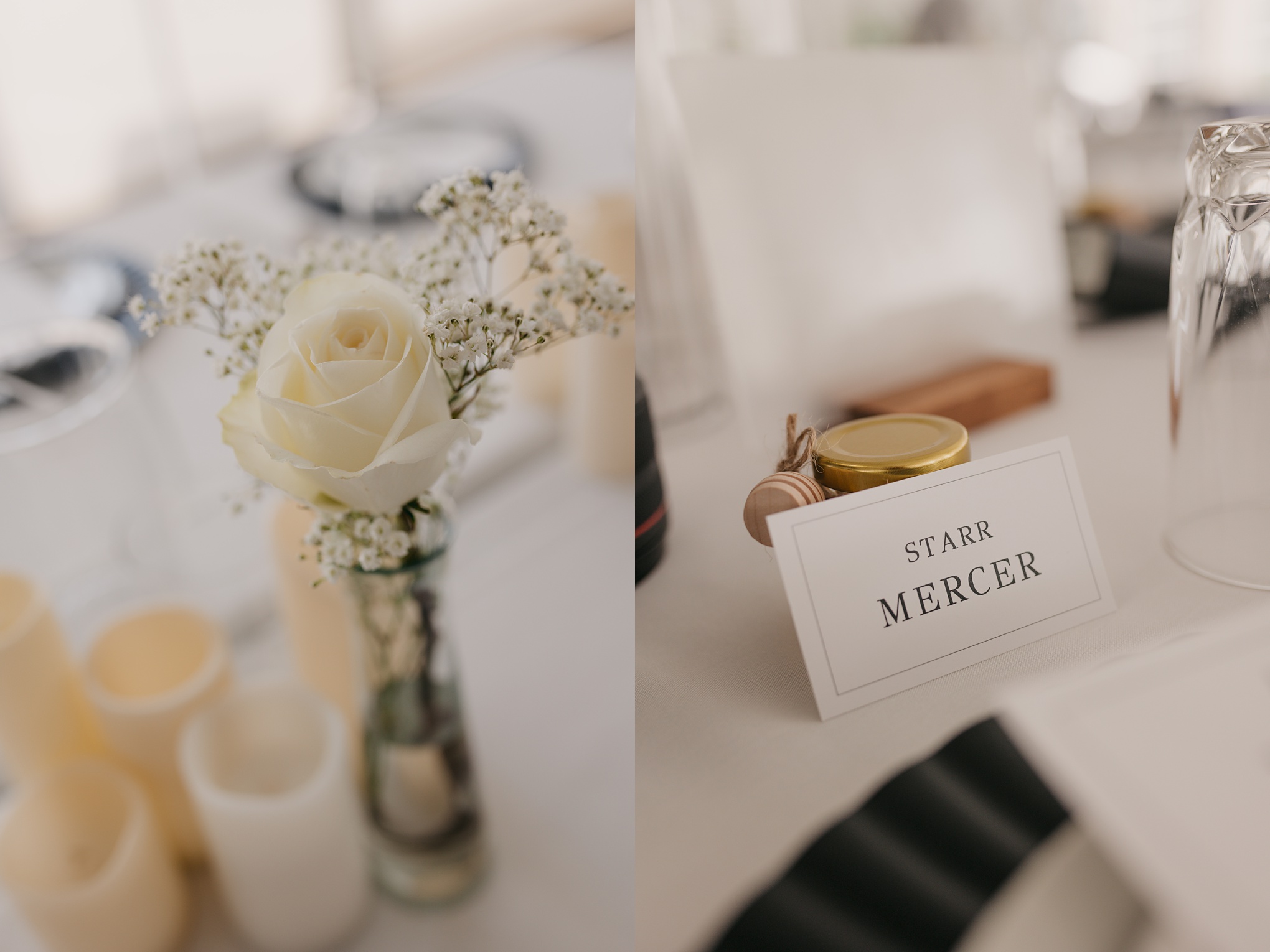 Romantic Black & White Wedding at Moon Lake Golf & Country Club