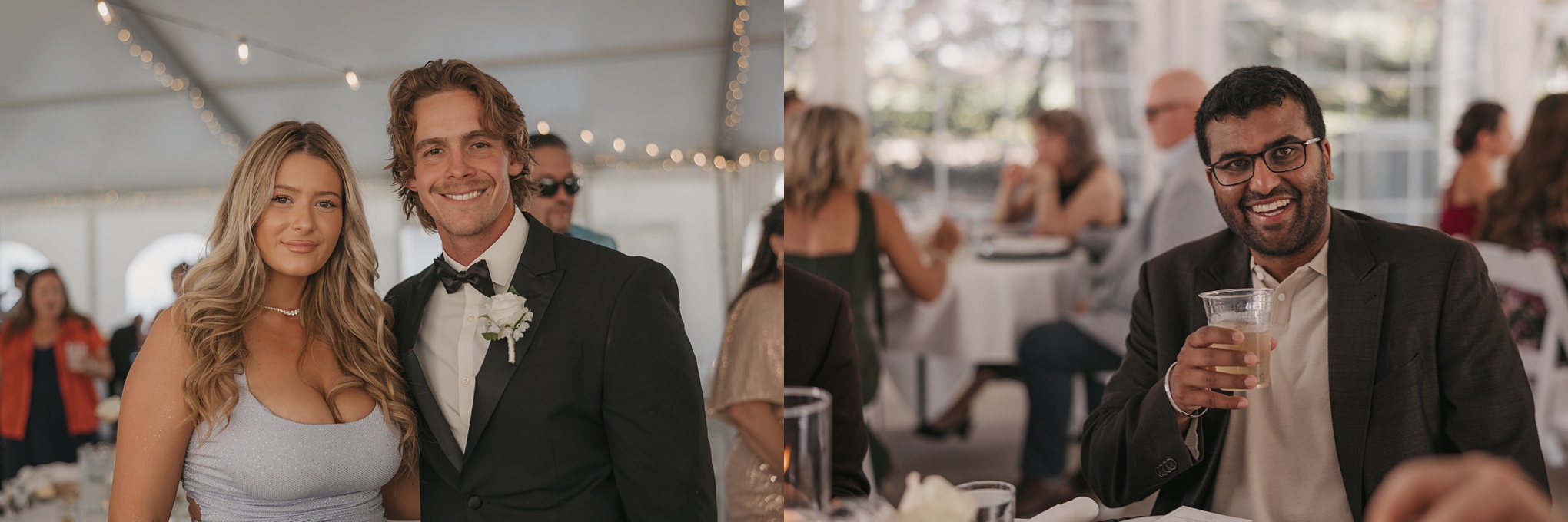Romantic Black & White Wedding at Moon Lake Golf & Country Club