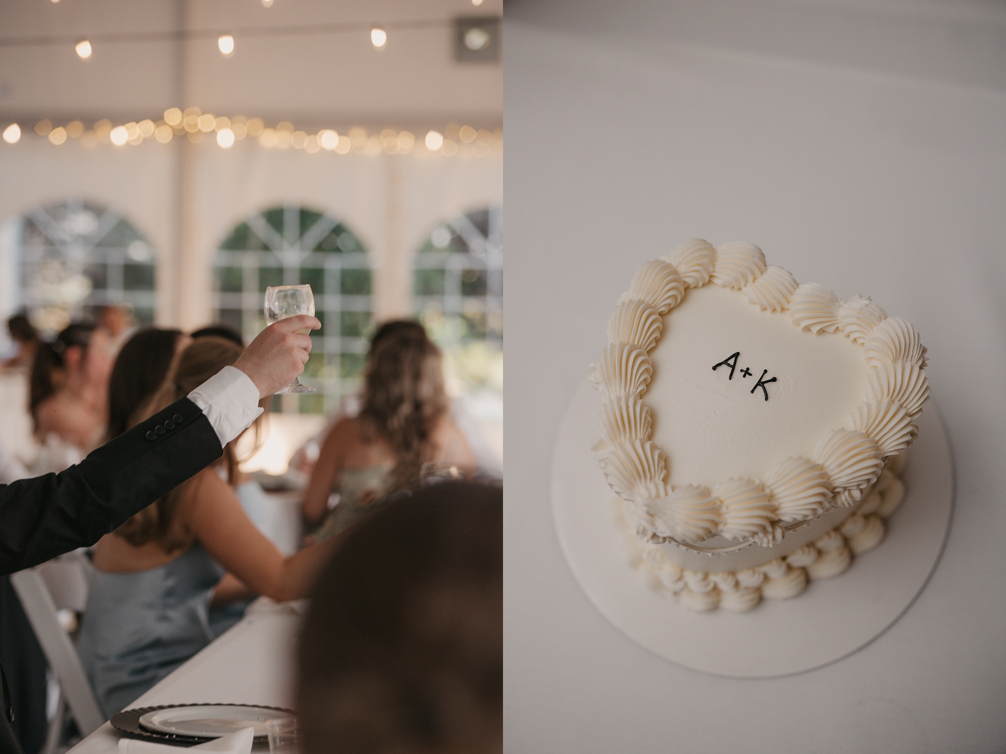 Romantic Black & White Wedding at Moon Lake Golf & Country Club