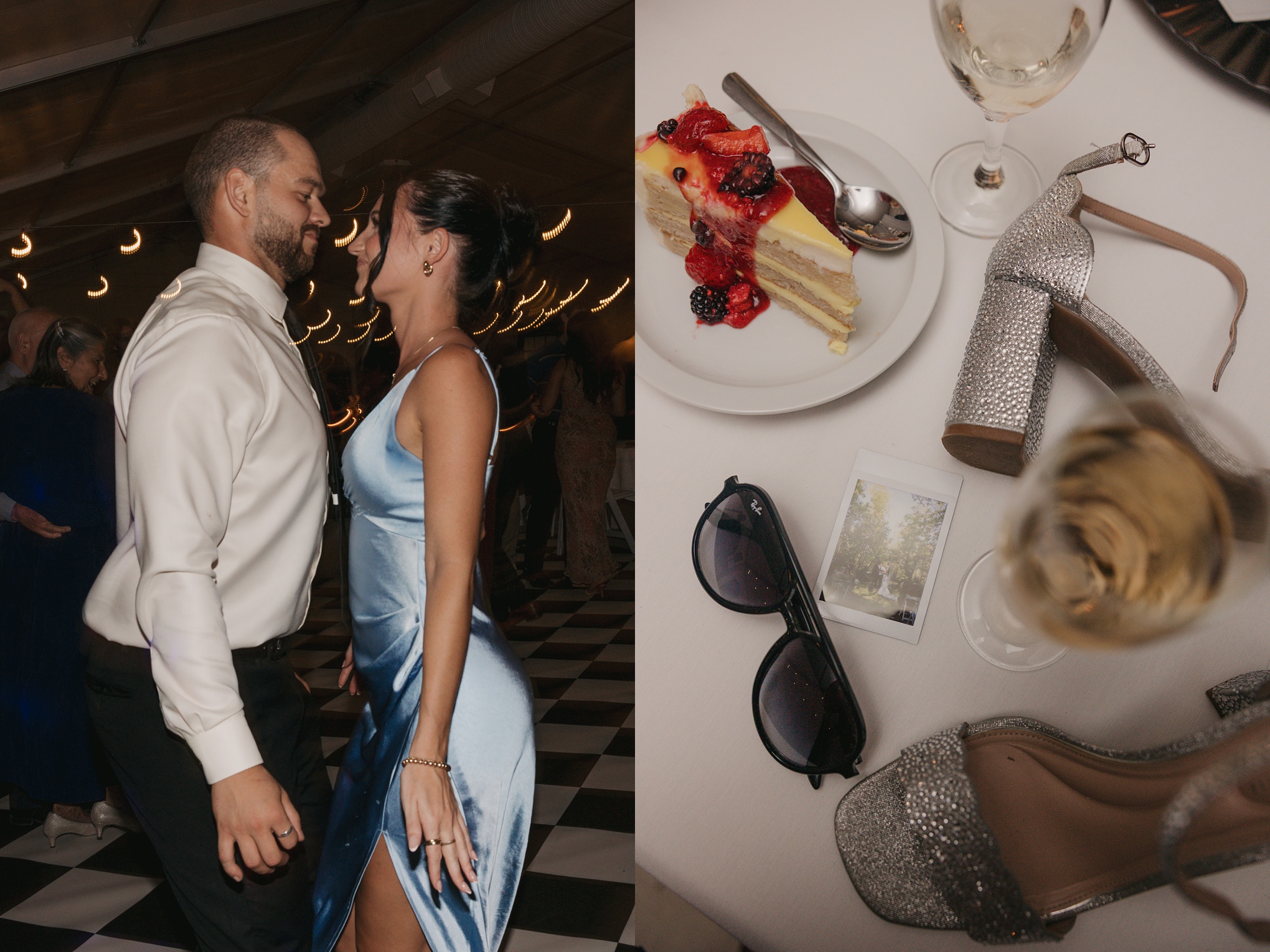 Tent wedding at Moon Lake Golf & Country Club 
